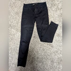 Express Black Skinny Jeans with Stretch Denim
